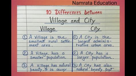 difference between village and subdivision|italki .